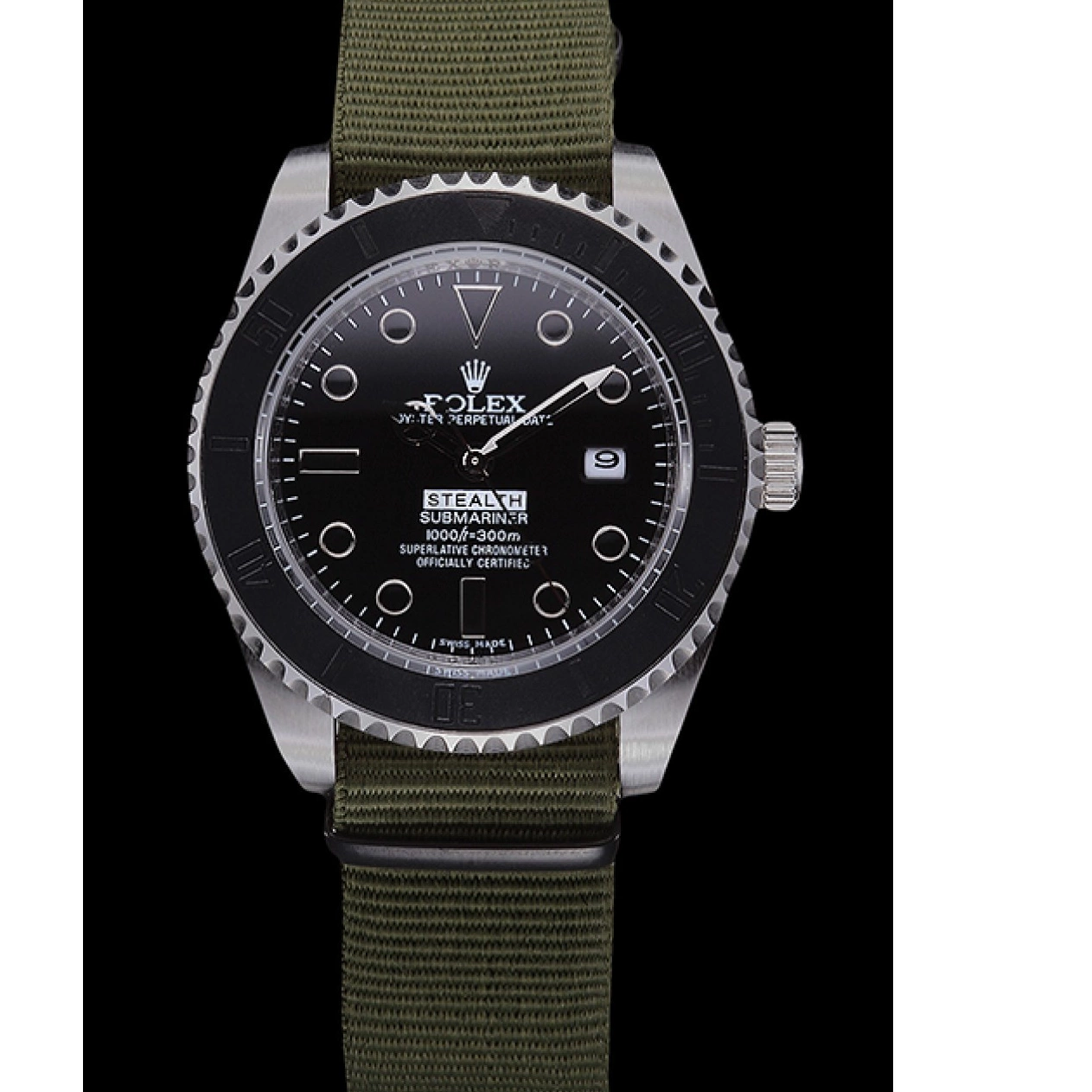 MiroTime 0720 Rolex Stealth Submariner Olive 621990